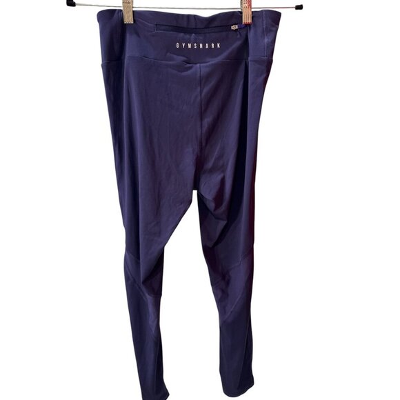 Gymshark Purple High-Waisted Leggings With Mesh Accents  Size XL, Pre-Owned - Picture 3 of 7